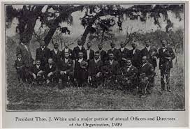 Group of African American in outdoor setting